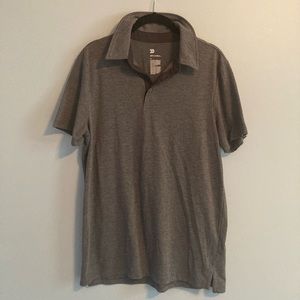 🍂3 for $15🍂 All in Motion Mens Grey Stripe Polo